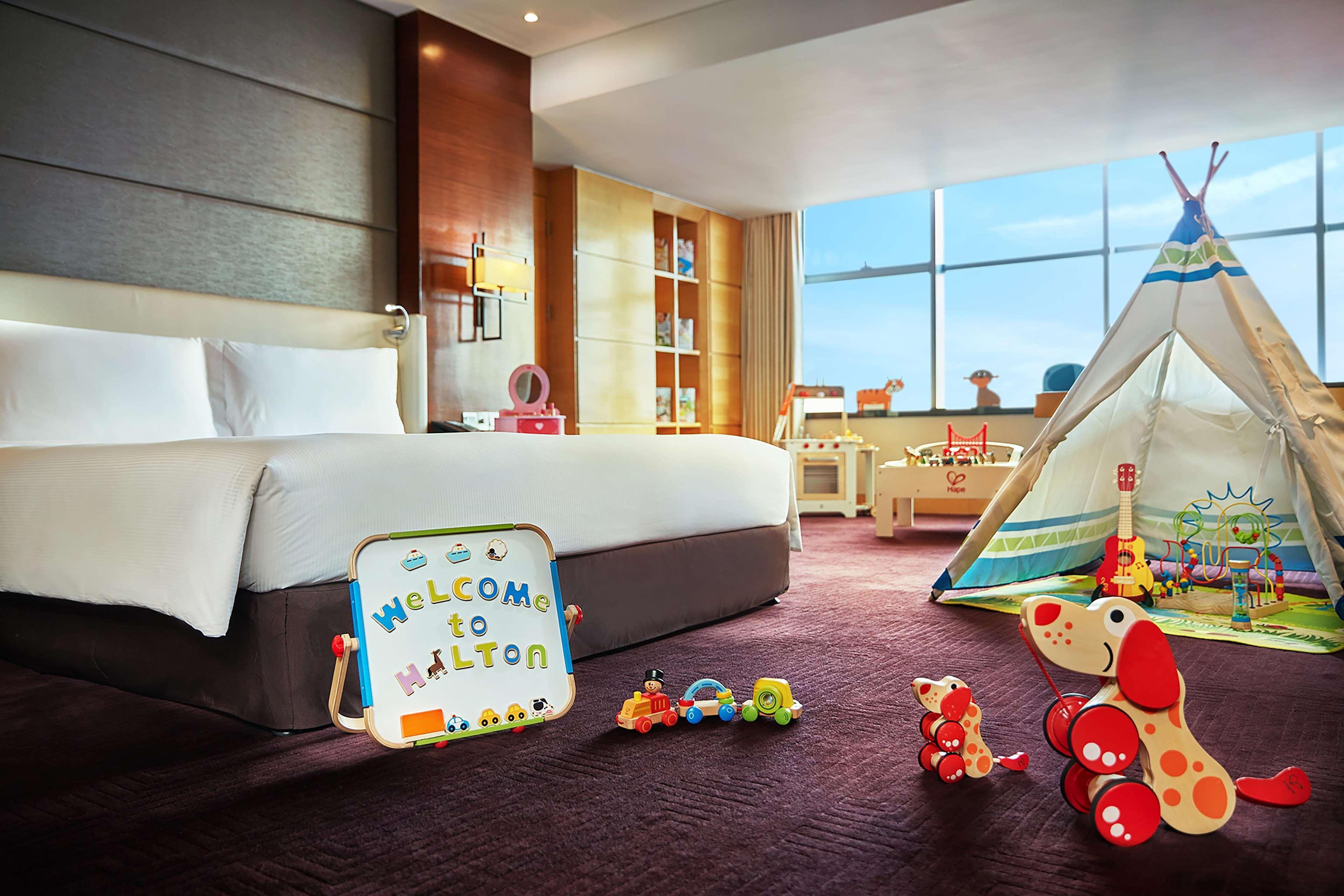 Hilton Shanghai Hongqiao Xangai Exterior foto