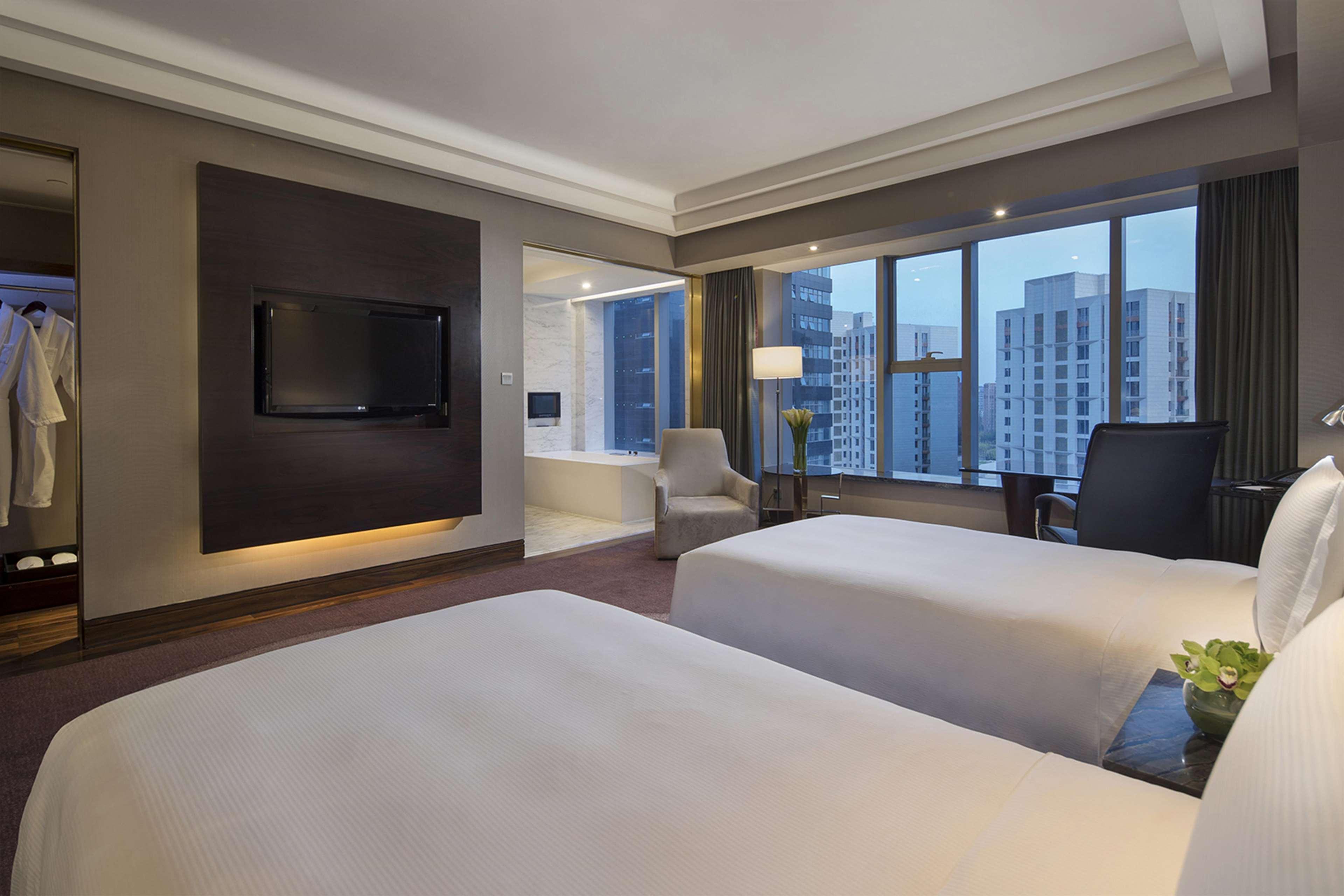 Hilton Shanghai Hongqiao Xangai Exterior foto