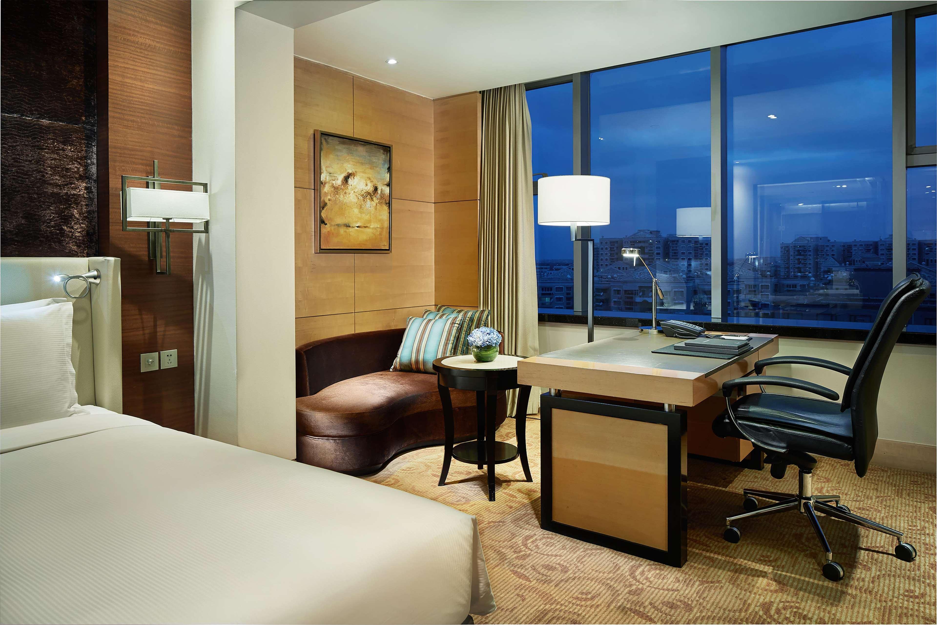 Hilton Shanghai Hongqiao Xangai Exterior foto