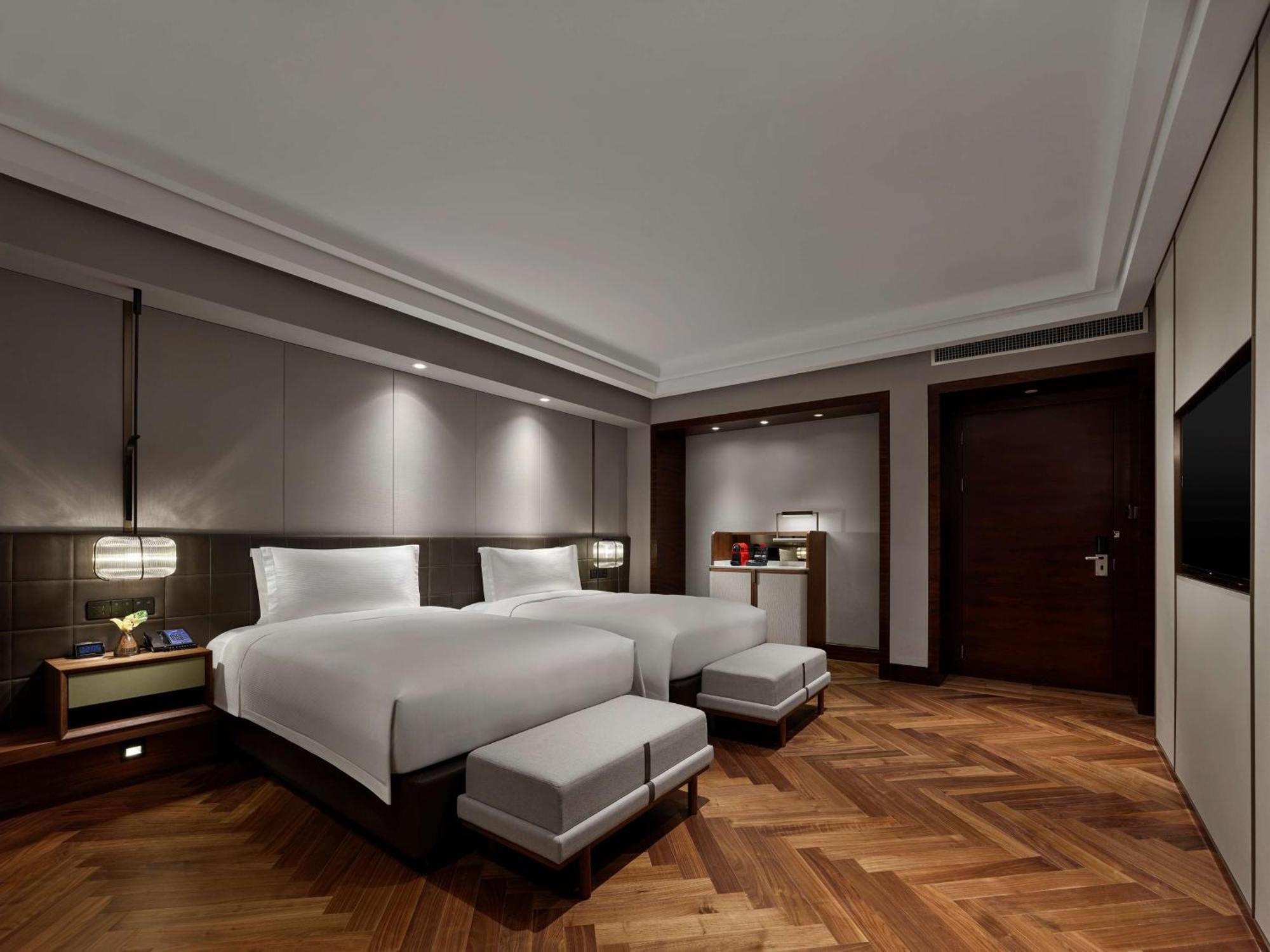 Hilton Shanghai Hongqiao Xangai Exterior foto