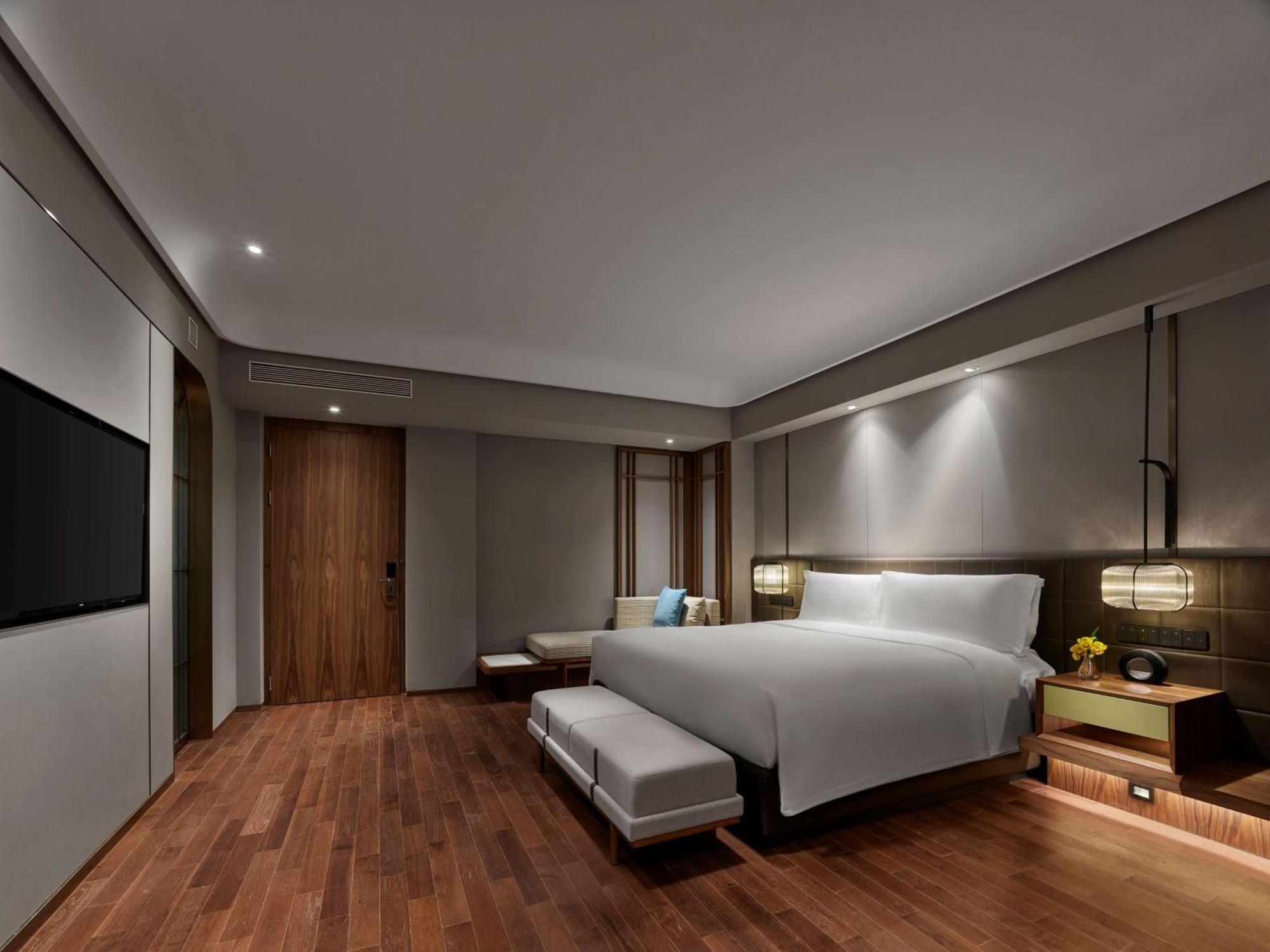 Hilton Shanghai Hongqiao Xangai Exterior foto