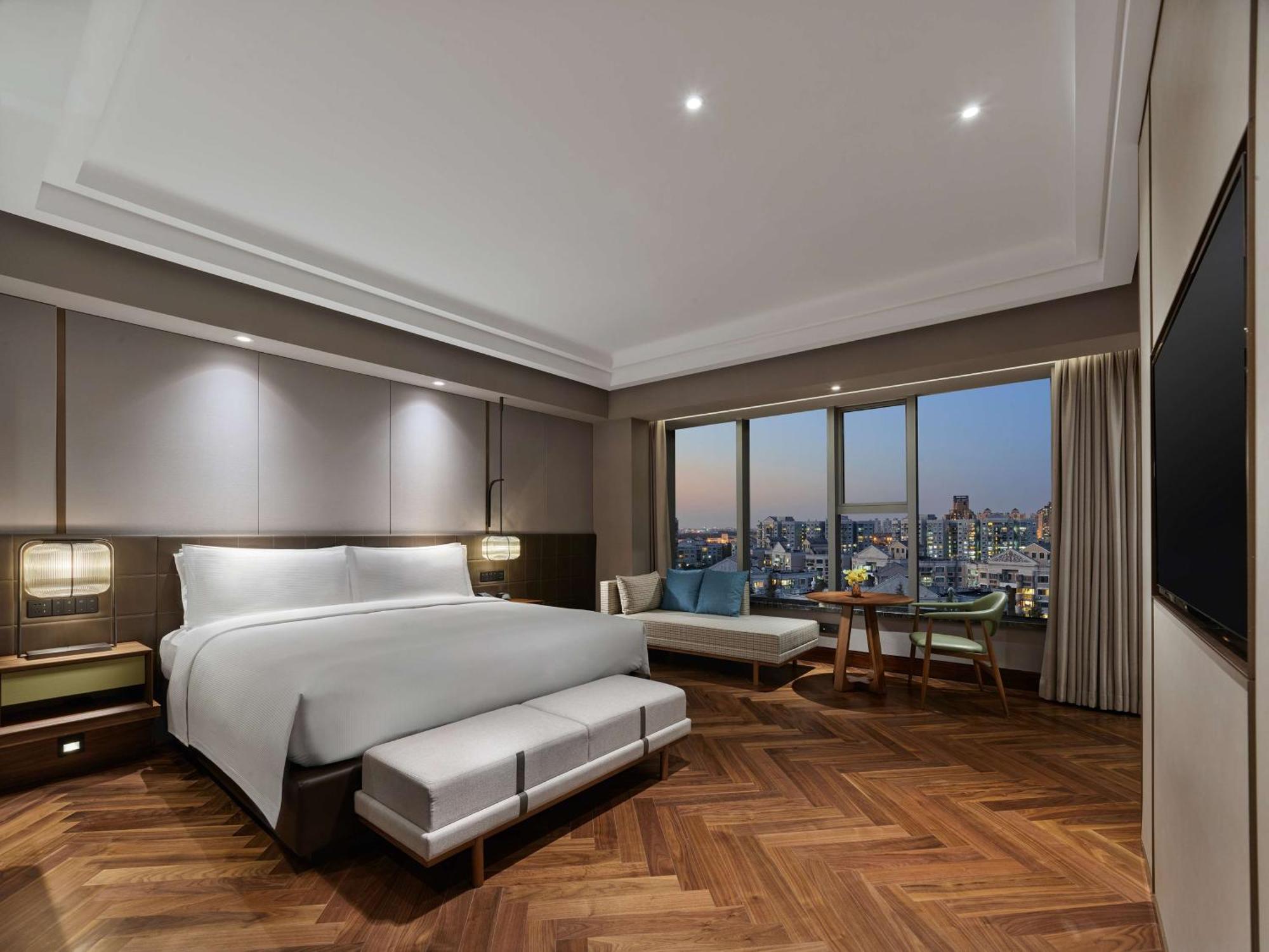 Hilton Shanghai Hongqiao Xangai Exterior foto