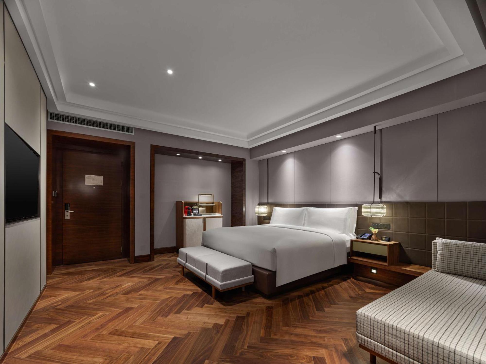 Hilton Shanghai Hongqiao Xangai Exterior foto