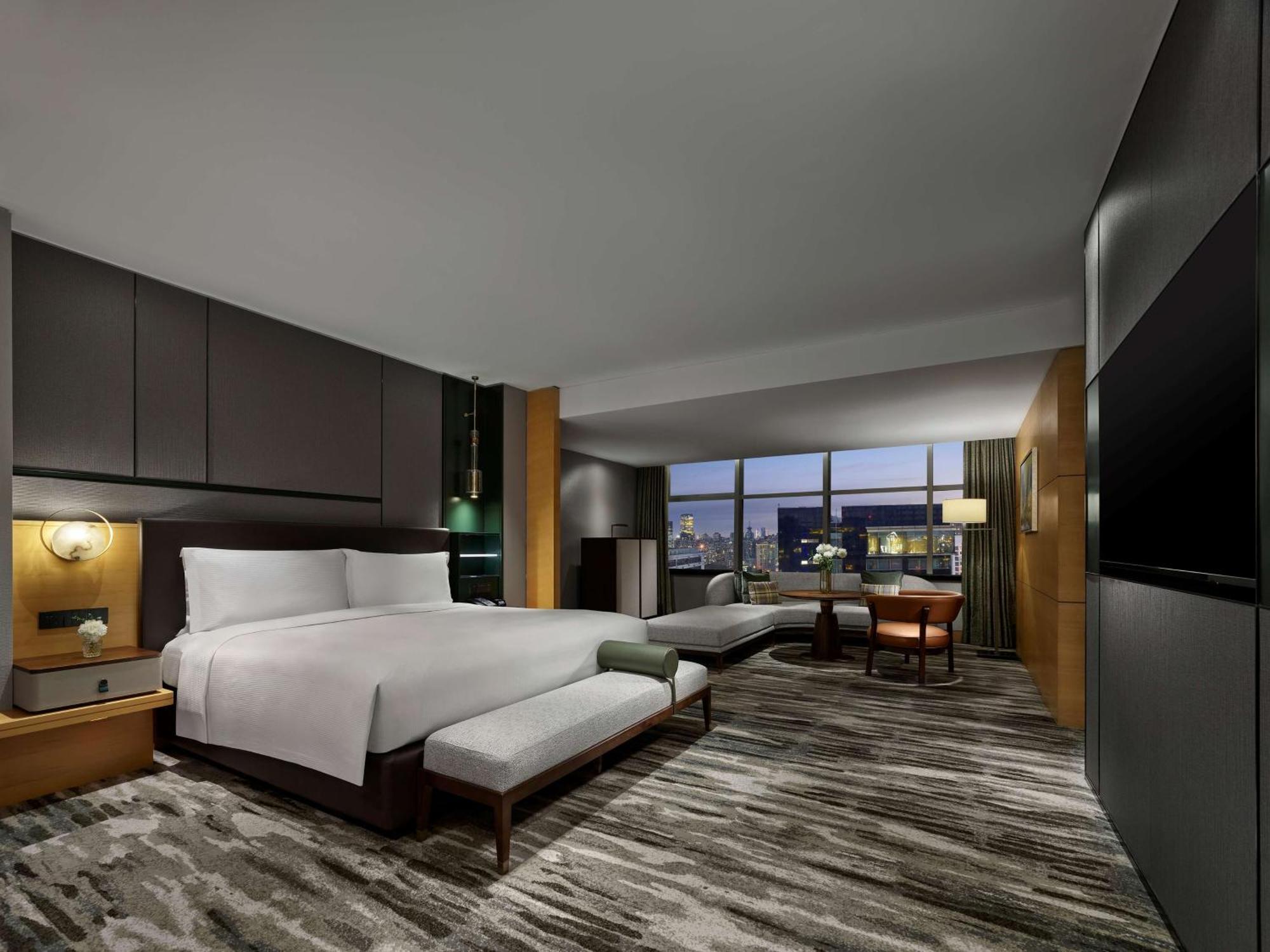 Hilton Shanghai Hongqiao Xangai Exterior foto