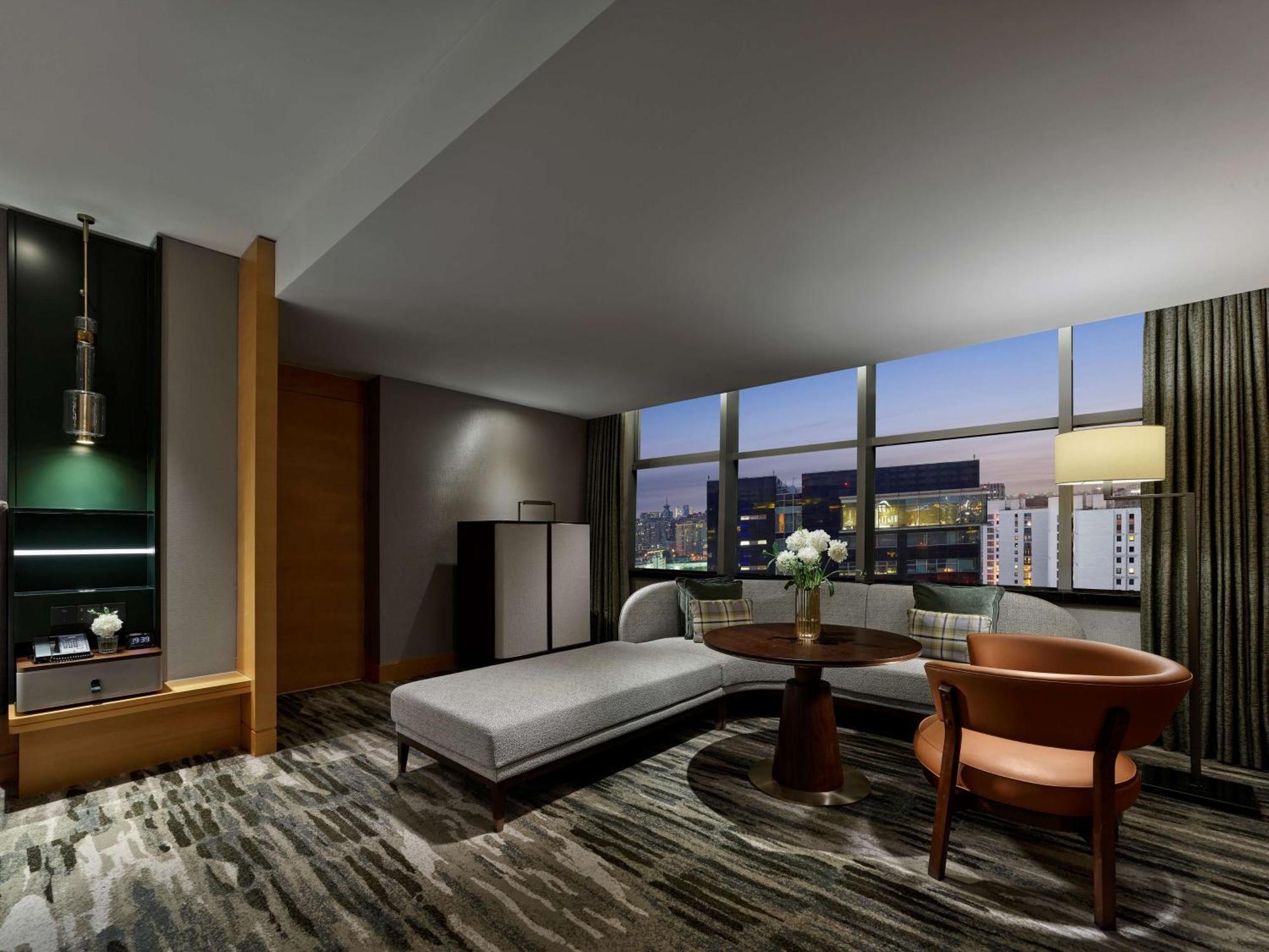 Hilton Shanghai Hongqiao Xangai Exterior foto